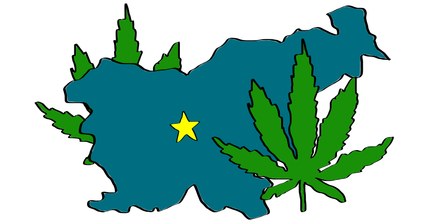 is weed legal in Slovenia