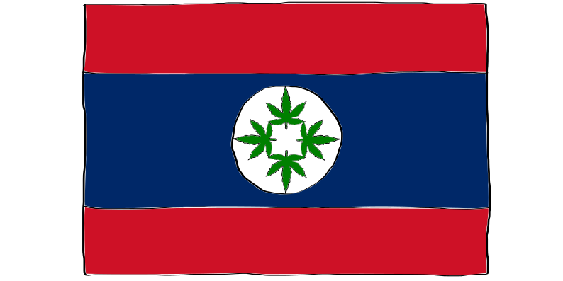 is weed legal in Laos