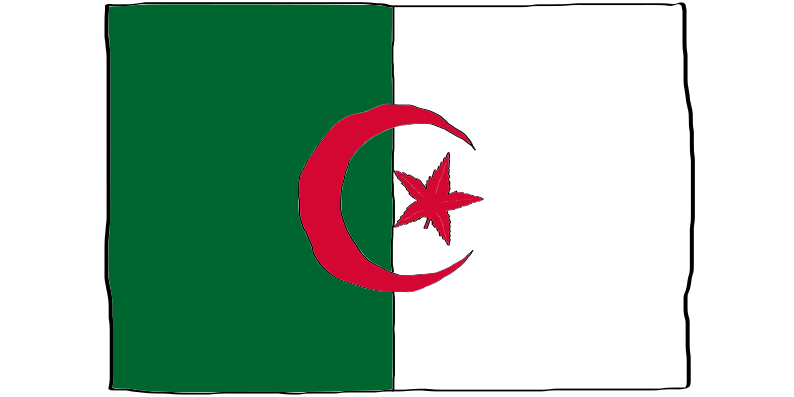 is weed legal in Algeria